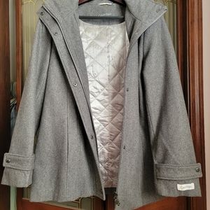 Calvin Klein car length coat